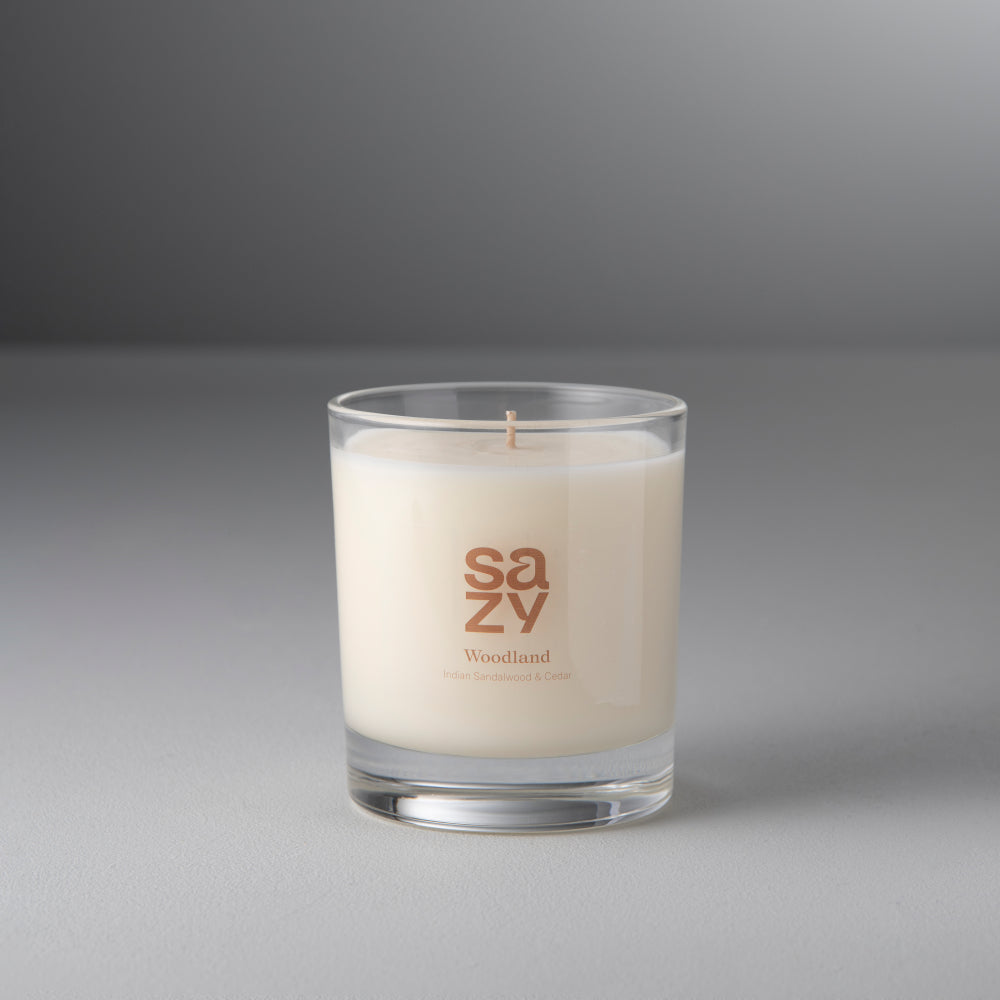 Woodland Natural Wax Candle