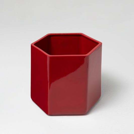 Giant Ceramic Planter, Oxide Red