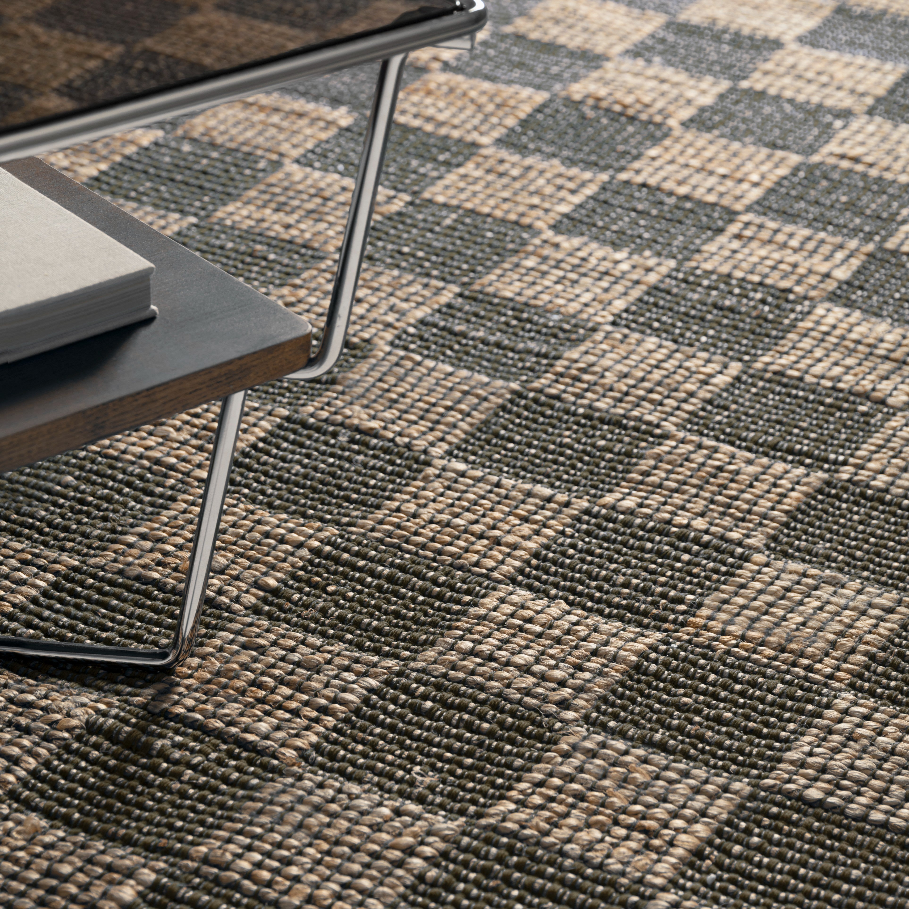Caissa Check Rug 240x170cm