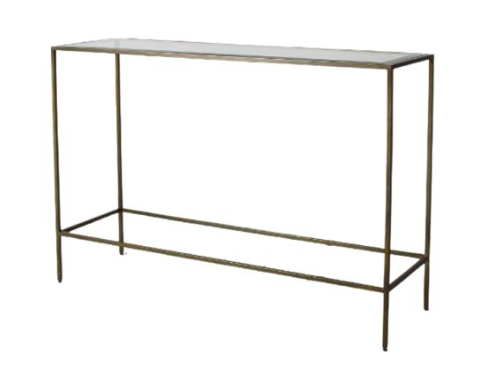 Rothbury Console Table Metal Bronze