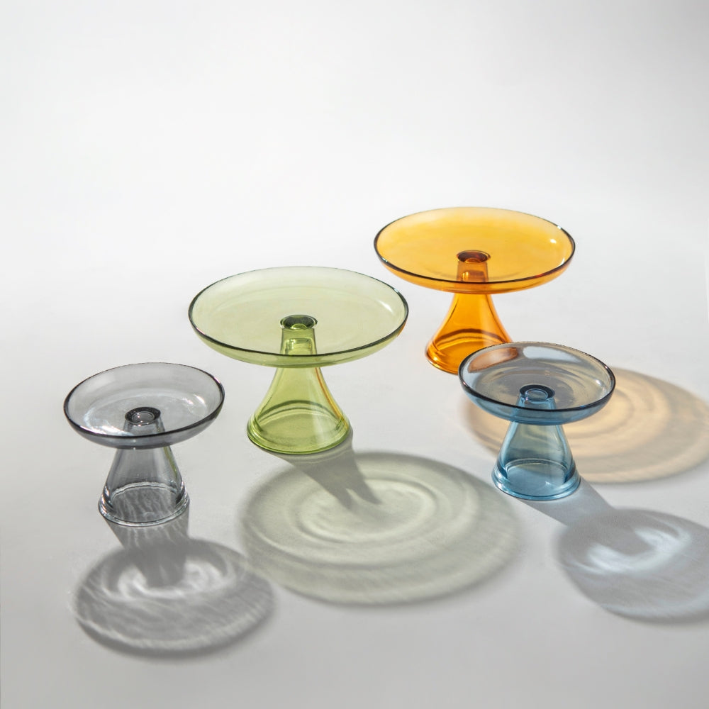 Sofia Cake Stand / Serveware, Amber