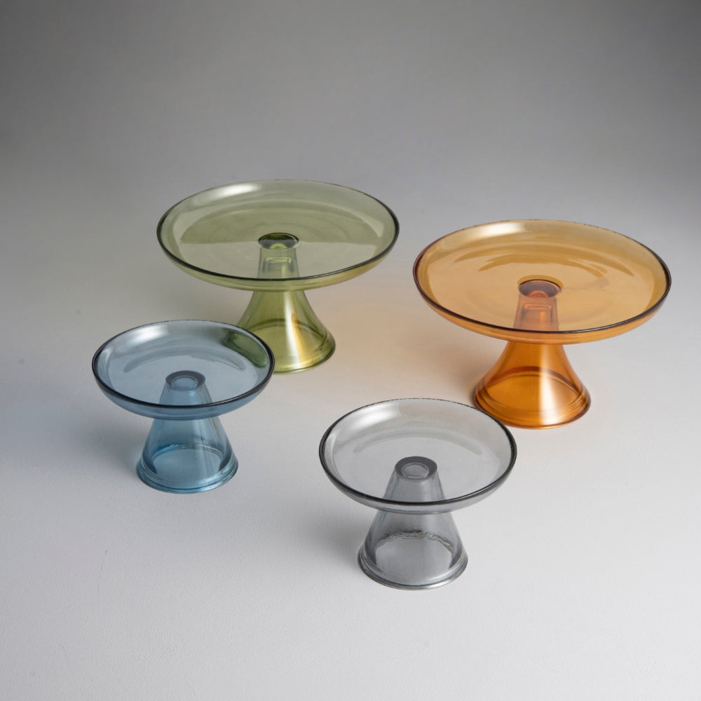 Sofia Cake Stand / Serveware, Amber