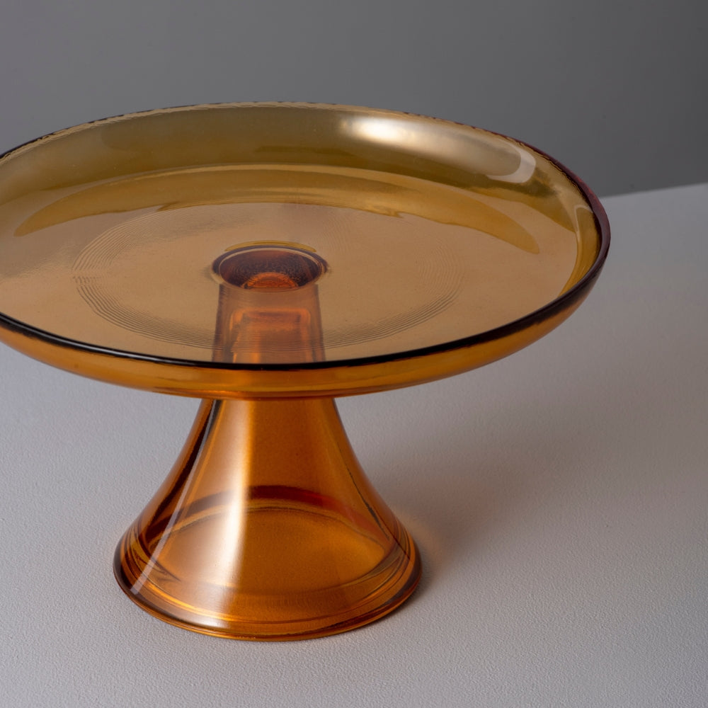 Sofia Cake Stand / Serveware, Amber