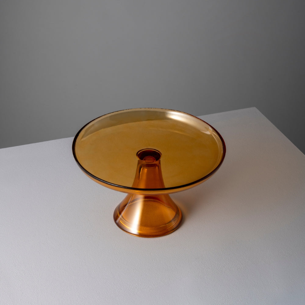 Sofia Cake Stand / Serveware, Amber