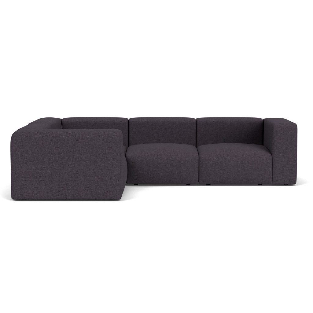 Cob Left Corner Modular Sofa, Arpa Boucle, Navy Blue