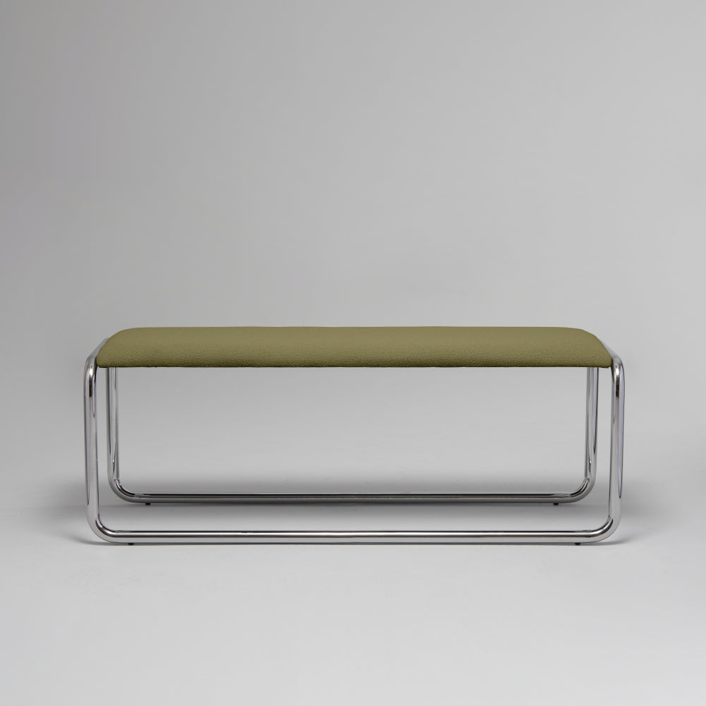 Loop Bench, Chrome & Moss