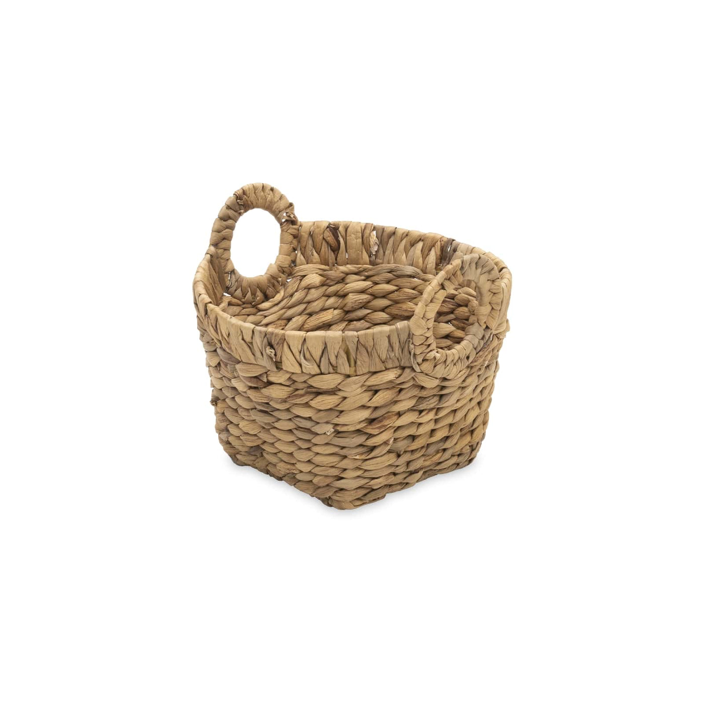 Victoria Water Hyacinth Basket, Natural, S - 2