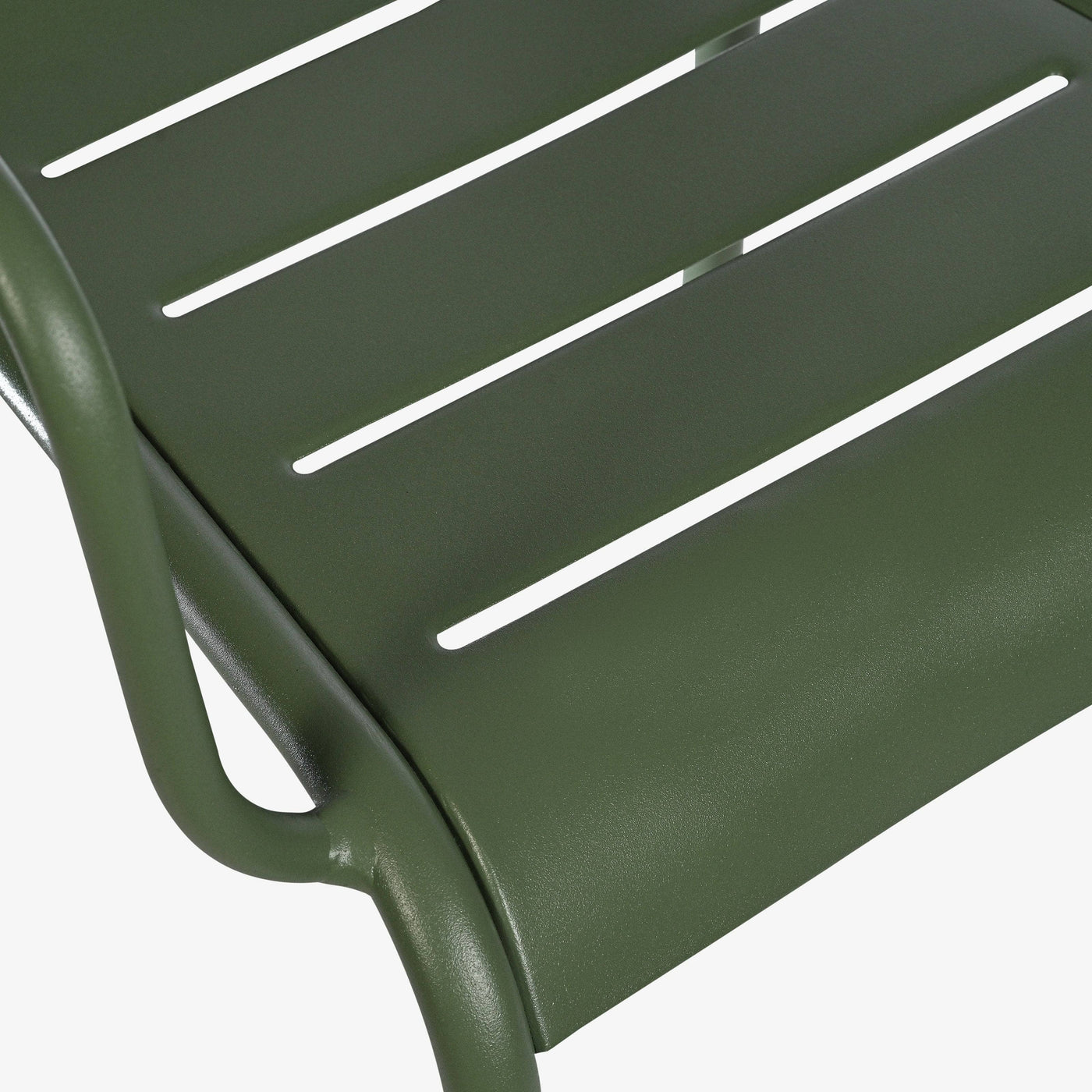 Rivioli Aluminium Garden Armchair, Olive Green - 4