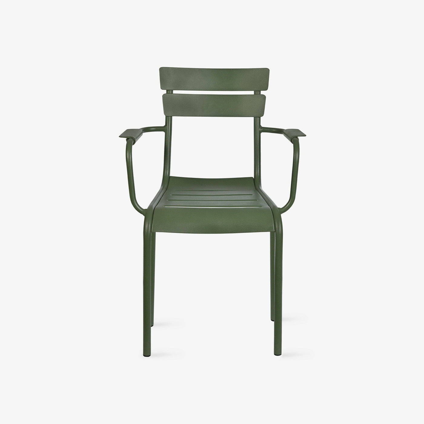 Rosta Stackable Garden Armchair, Olive Green - 1