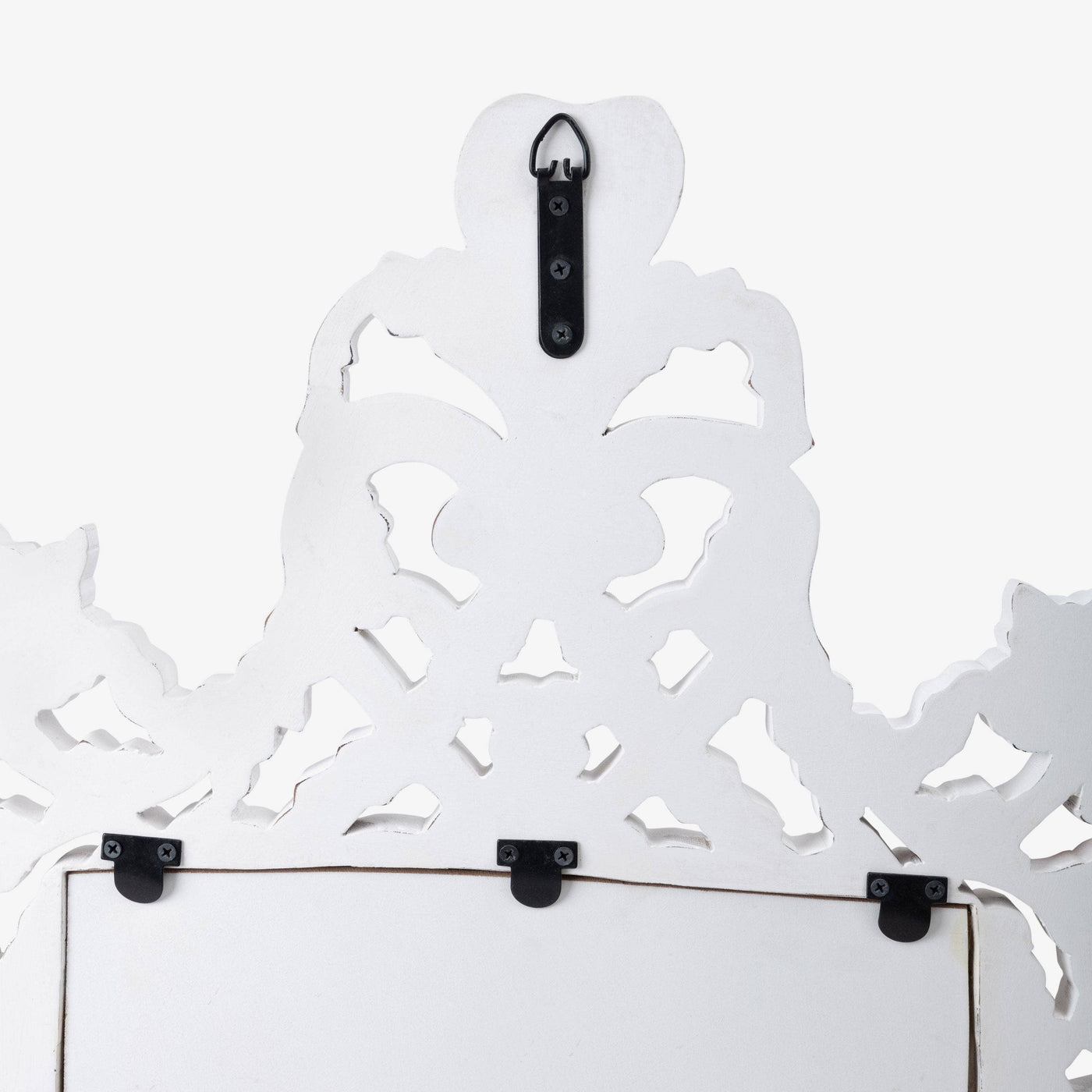 Esko Rectangular Wooden Mirror, Off-White, 60x120 cm - 7