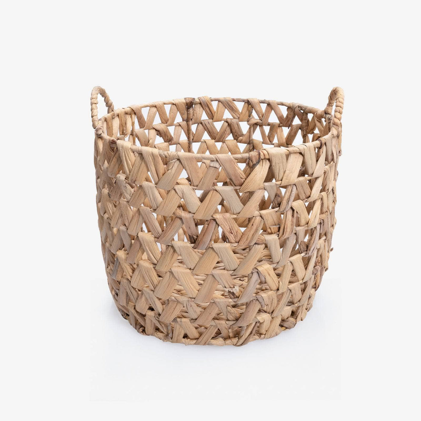 Stuart Water Hyacinth Basket, Natural, S - 1