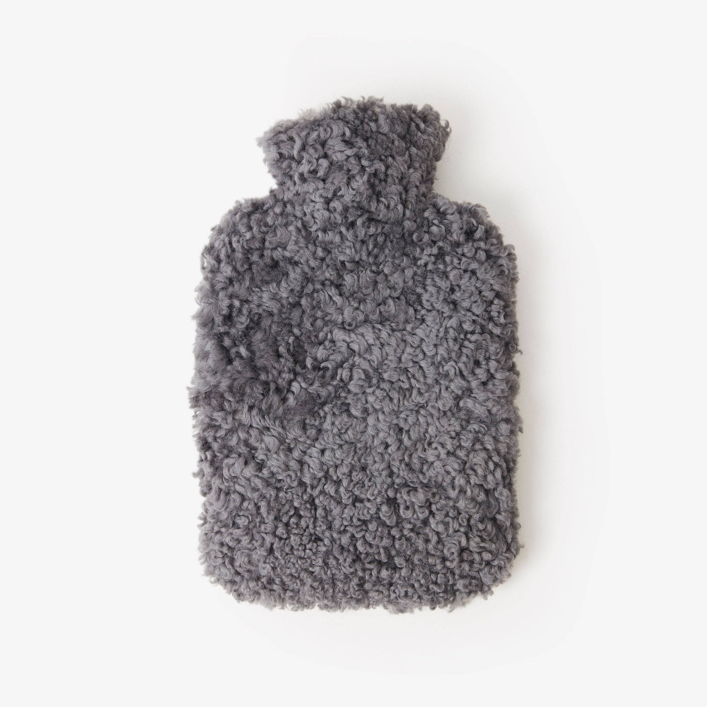 Curlywool Sheepskin Water Bottle, Charcoal Gifts sazy.com