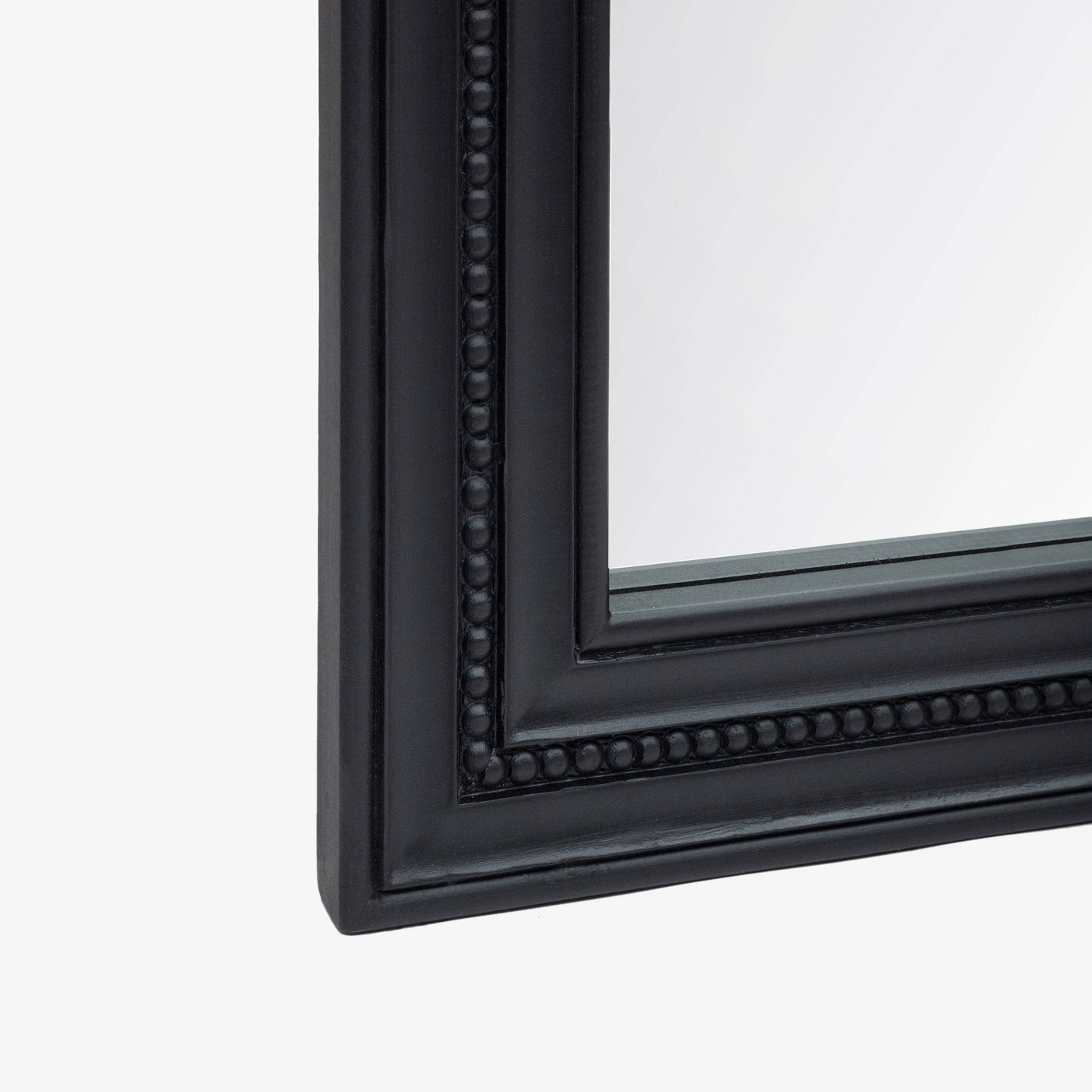 Nuito Wooden Floor Mirror, Black, 90x190 cm Mirrors sazy.com