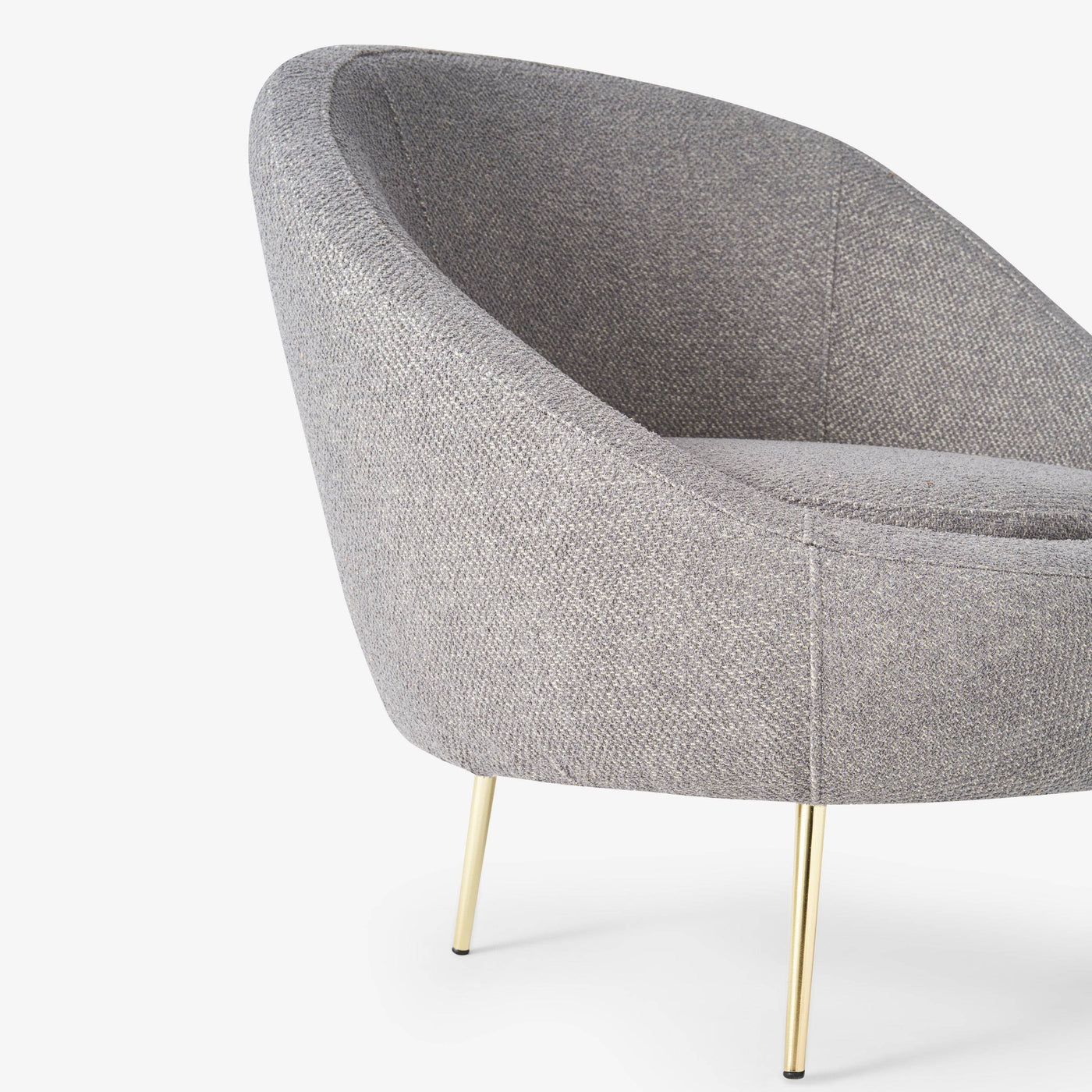 Doro Cotton Accent Tub Chair, Grey Armchairs sazy.com