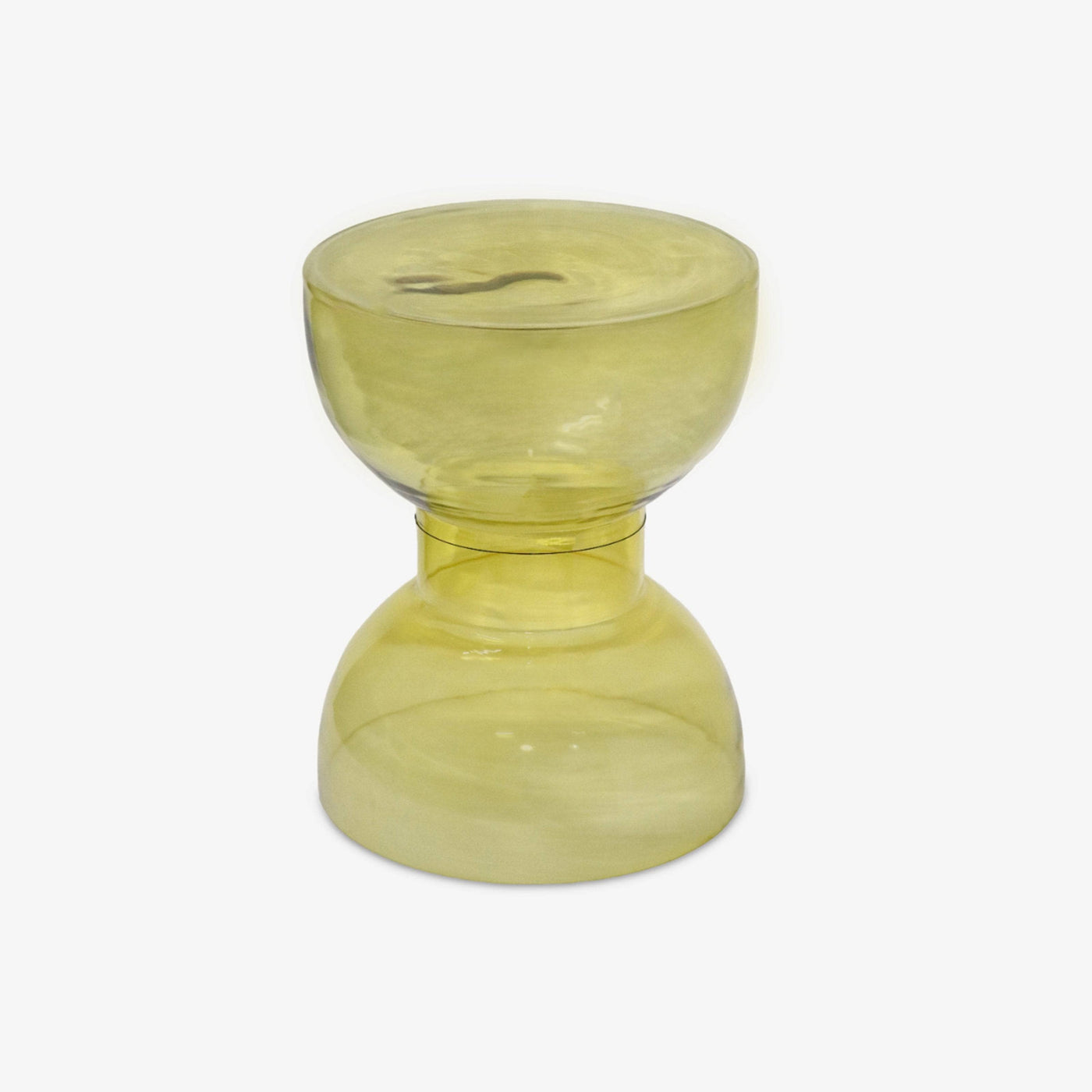 Mika Glass Side Table, Green Side Tables sazy.com