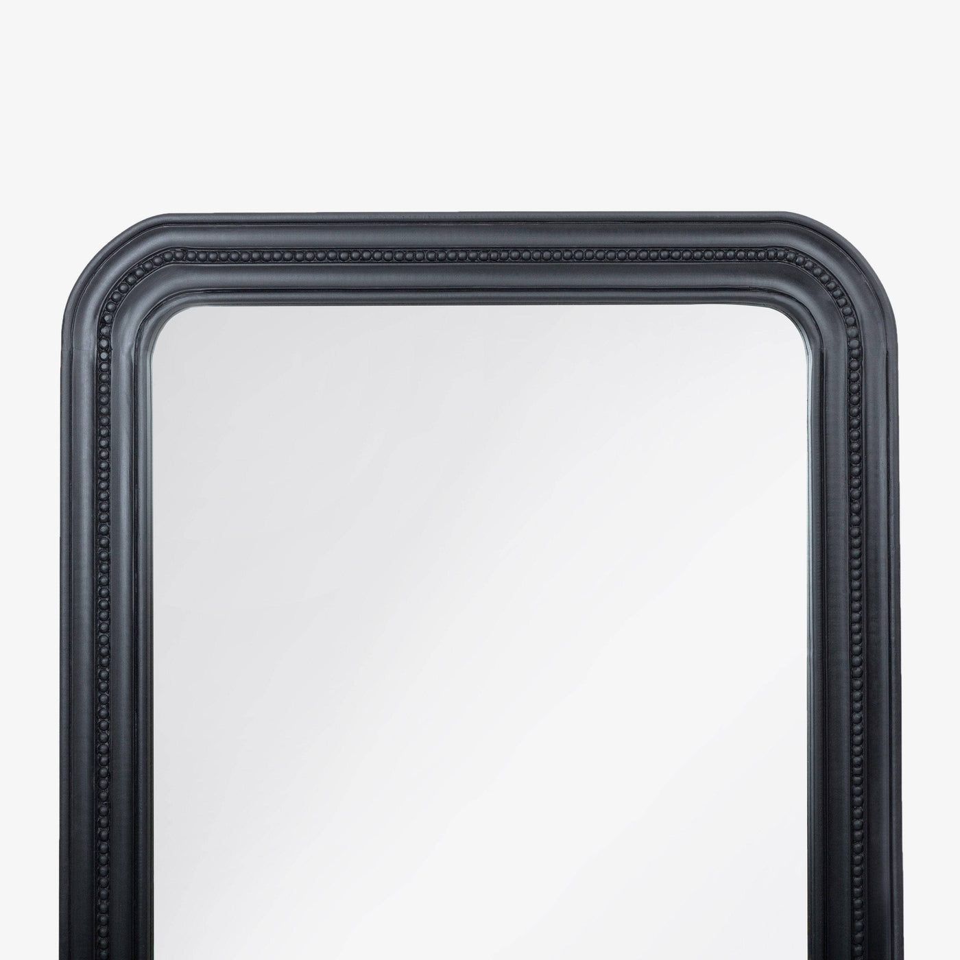 Nuito Wooden Floor Mirror, Black, 90x190 cm Mirrors sazy.com