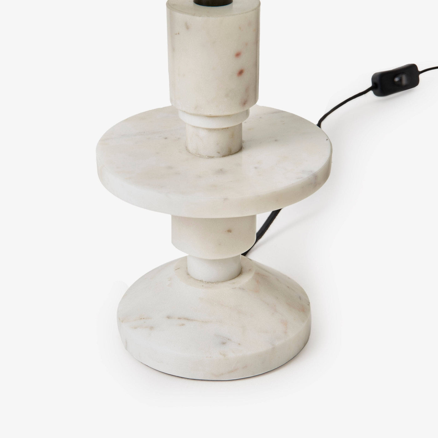 Gioia Table Lamp, Black - Off-White - 2