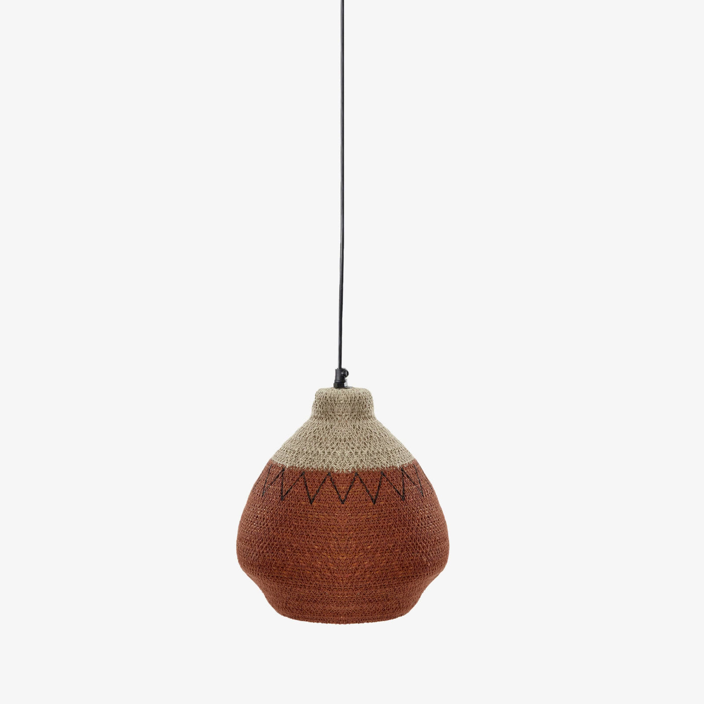 Luco Ceiling Lamp, Red - Natural - 1