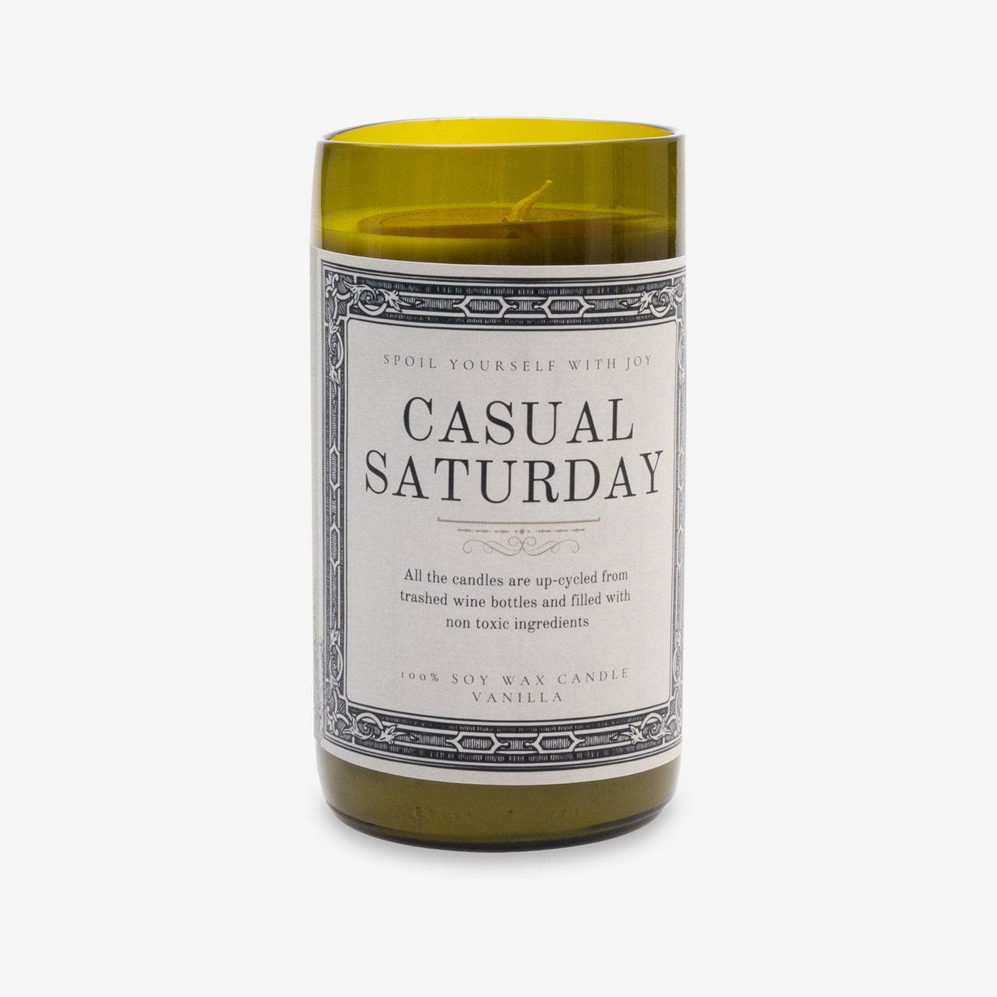 Casual Saturday Soy Wax Candle, Amber, 285 g Candles sazy.com