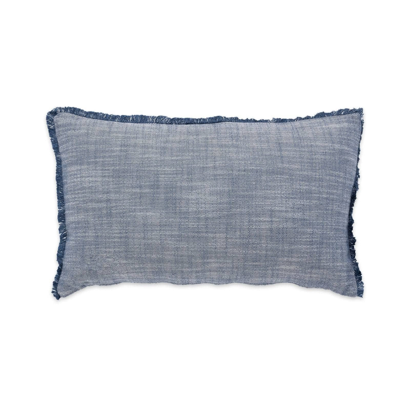 Optical Fringed Cushion Cover, Blue, 30x50 cm - 3