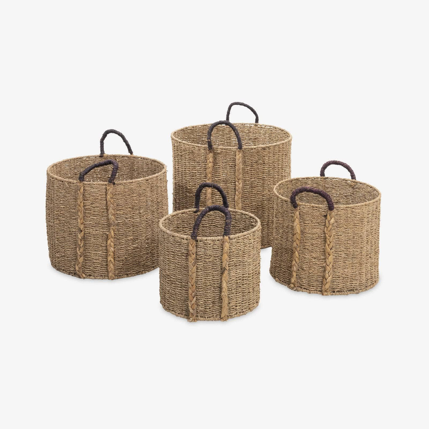 Henry Seagrass Basket, Natural, S - 3