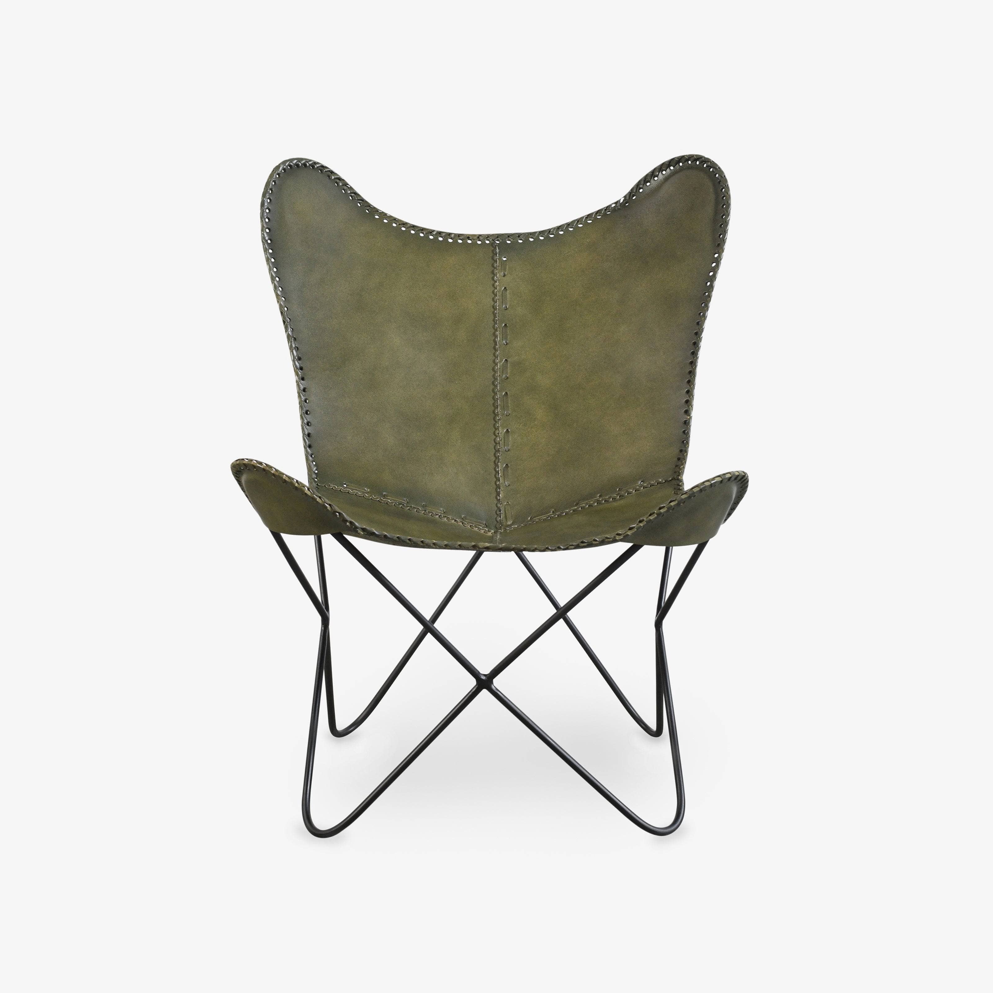 Chou Butterfly Accent Chair, Green – sazy.com