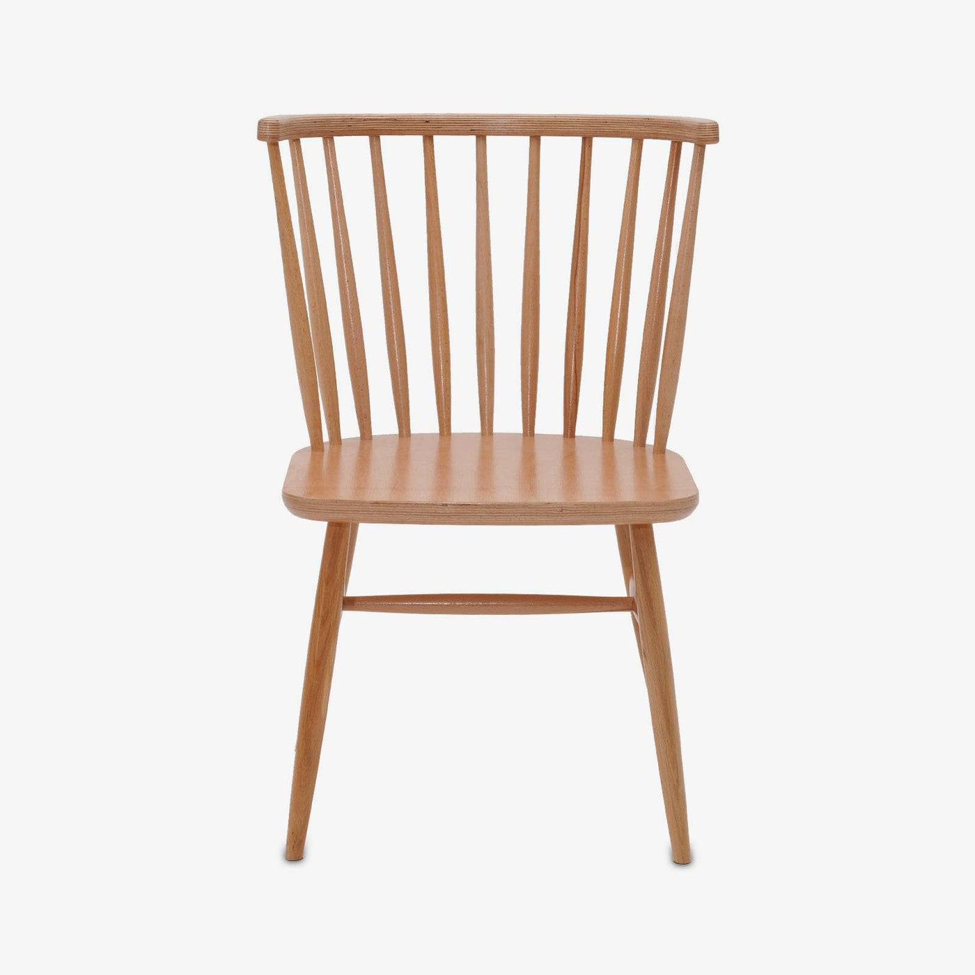 Beecher Curved Back Dining Chair, Wood - 1