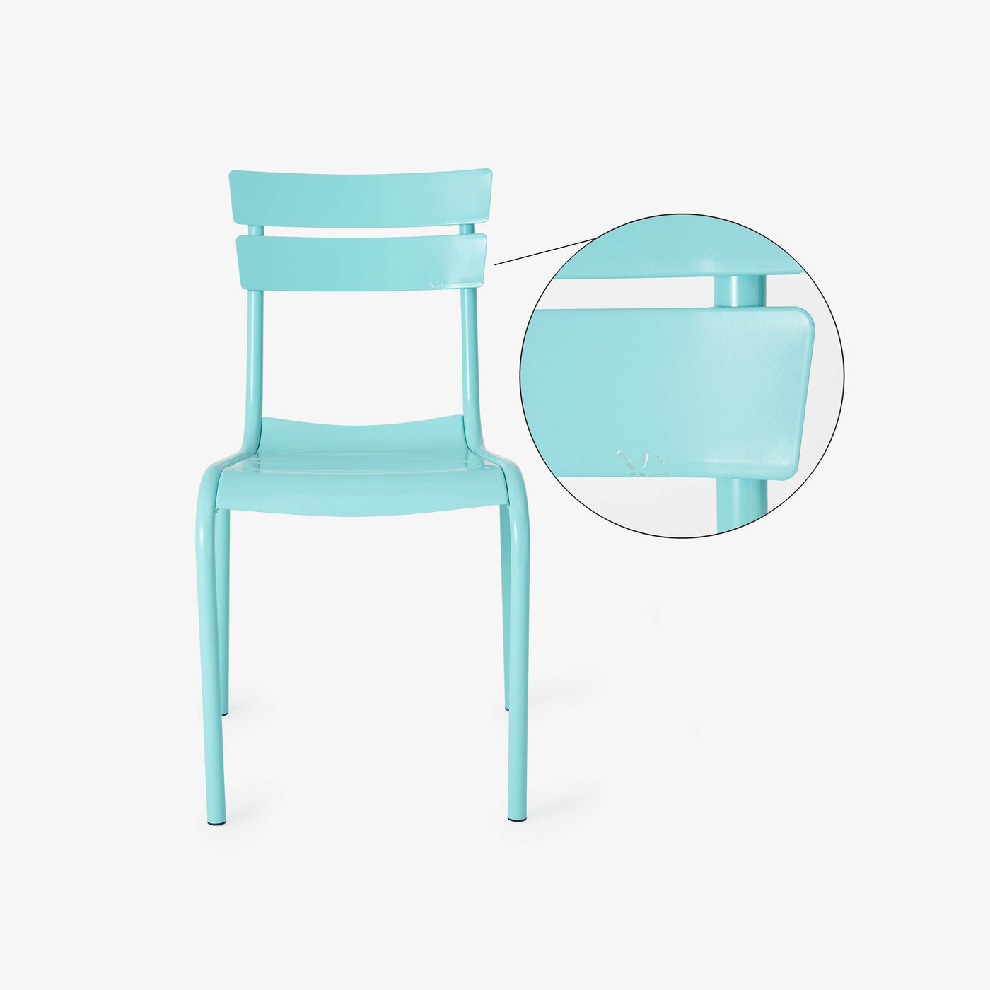 Rivioli Aluminium Garden Chair, Mint 2
