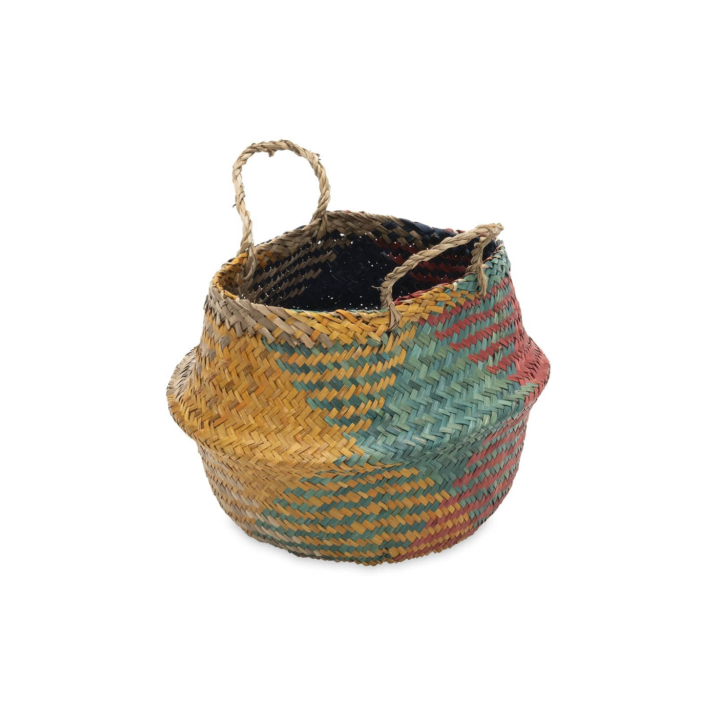 Boleyn Seagrass Belly Basket, Natural, S Baskets sazy.com
