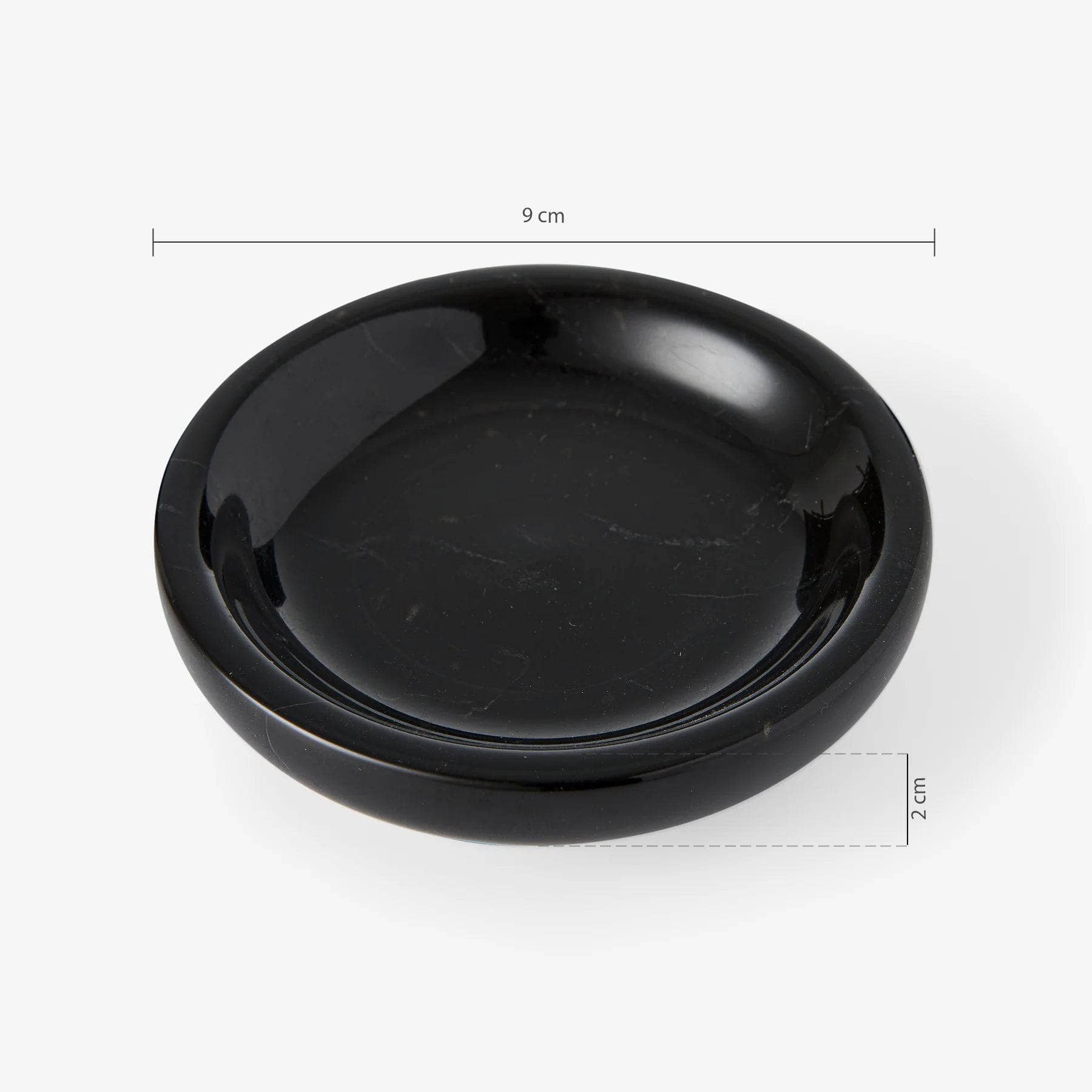 Macerari Marble Soap Dish, Black Bathroom Accessories sazy.com