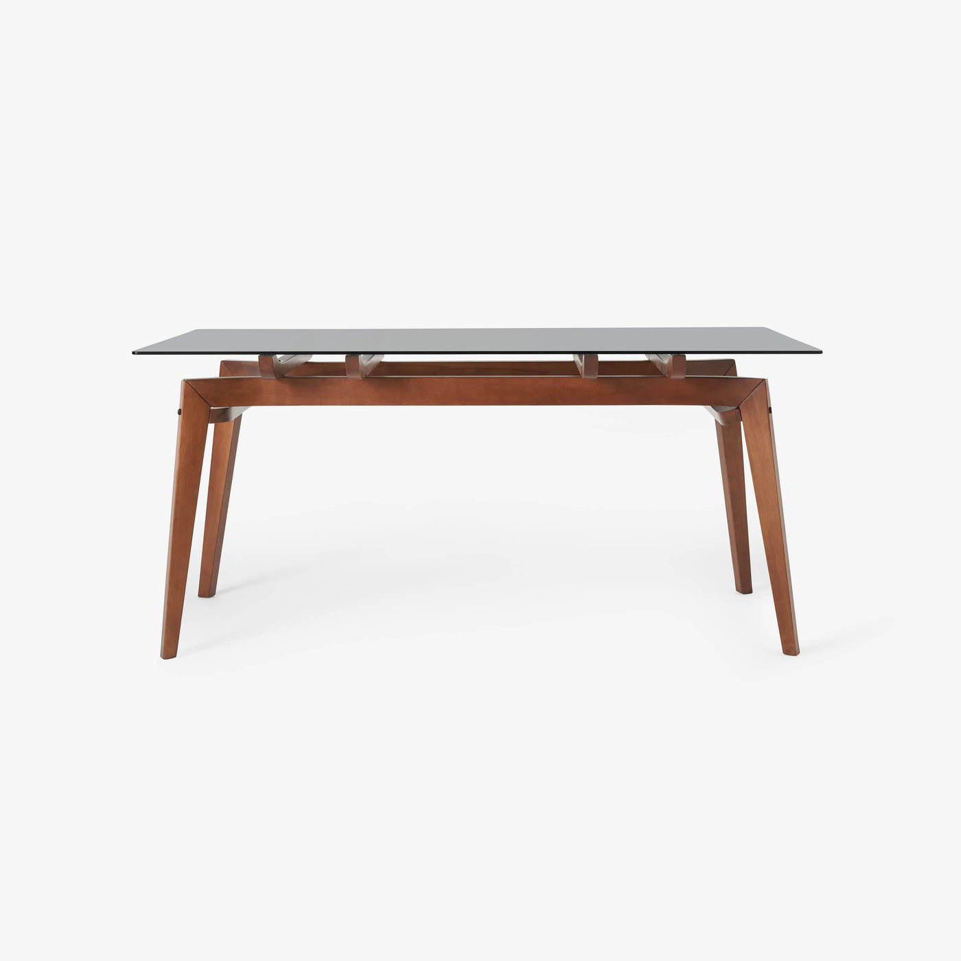 Marcel Glass Dining Table, Wood Dining Tables sazy.com