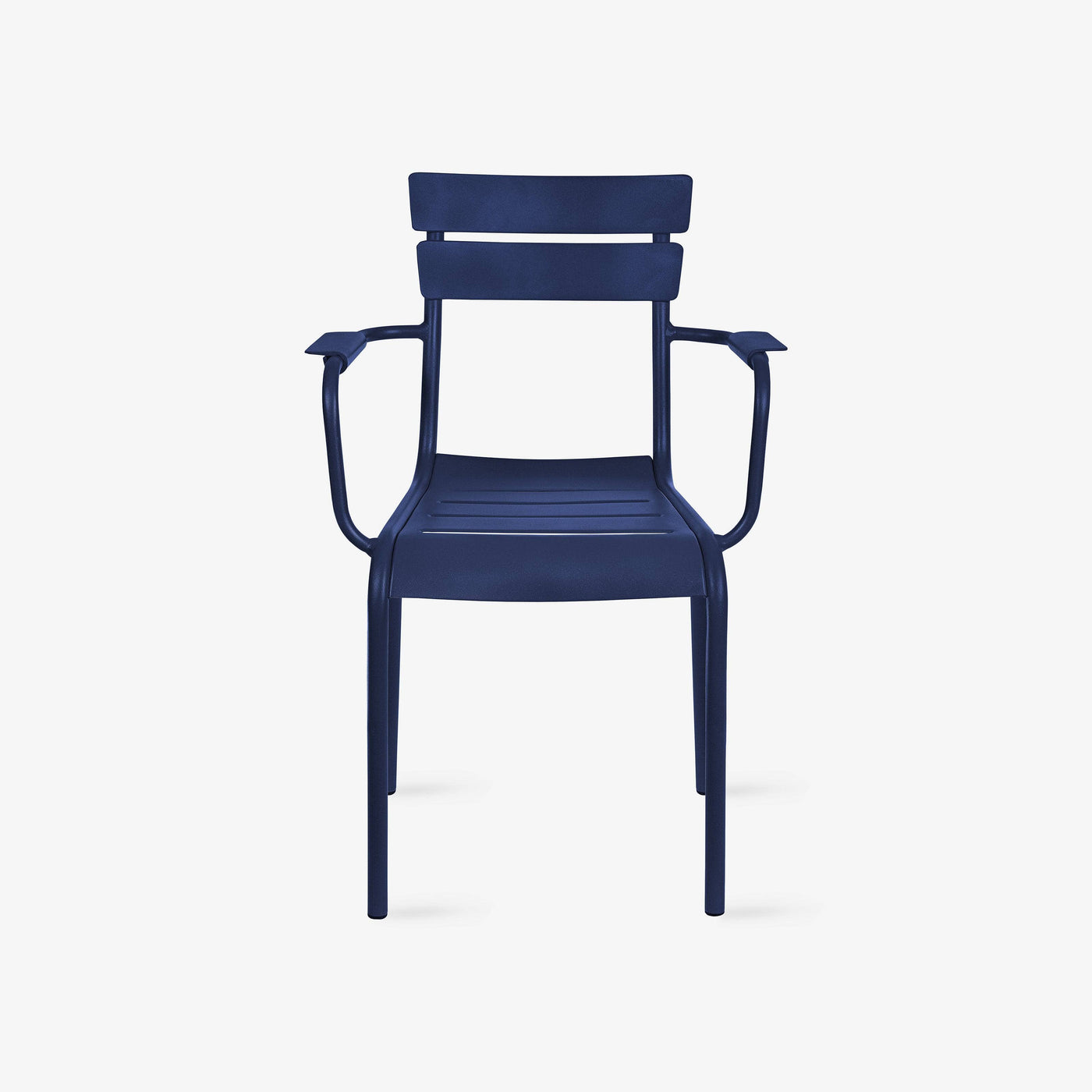 Rosta Stackable Aluminium Garden Armchair, Cobalt Blue Garden Chairs sazy.com