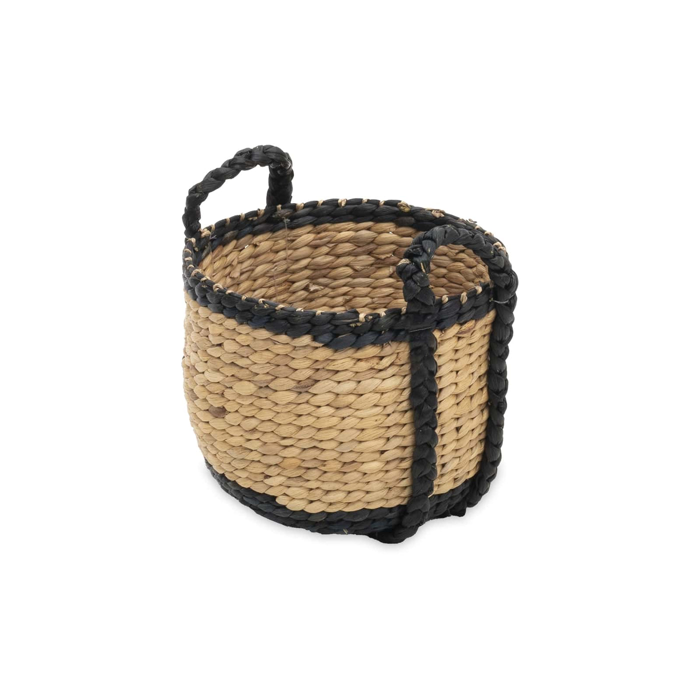 Elizabeth Water Hyacinth Basket, Natural, S Baskets sazy.com