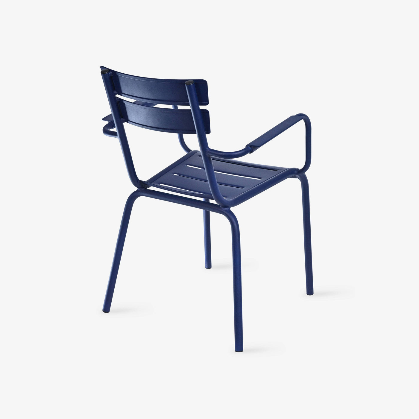 Rosta Stackable Aluminium Garden Armchair, Cobalt Blue Garden Chairs sazy.com