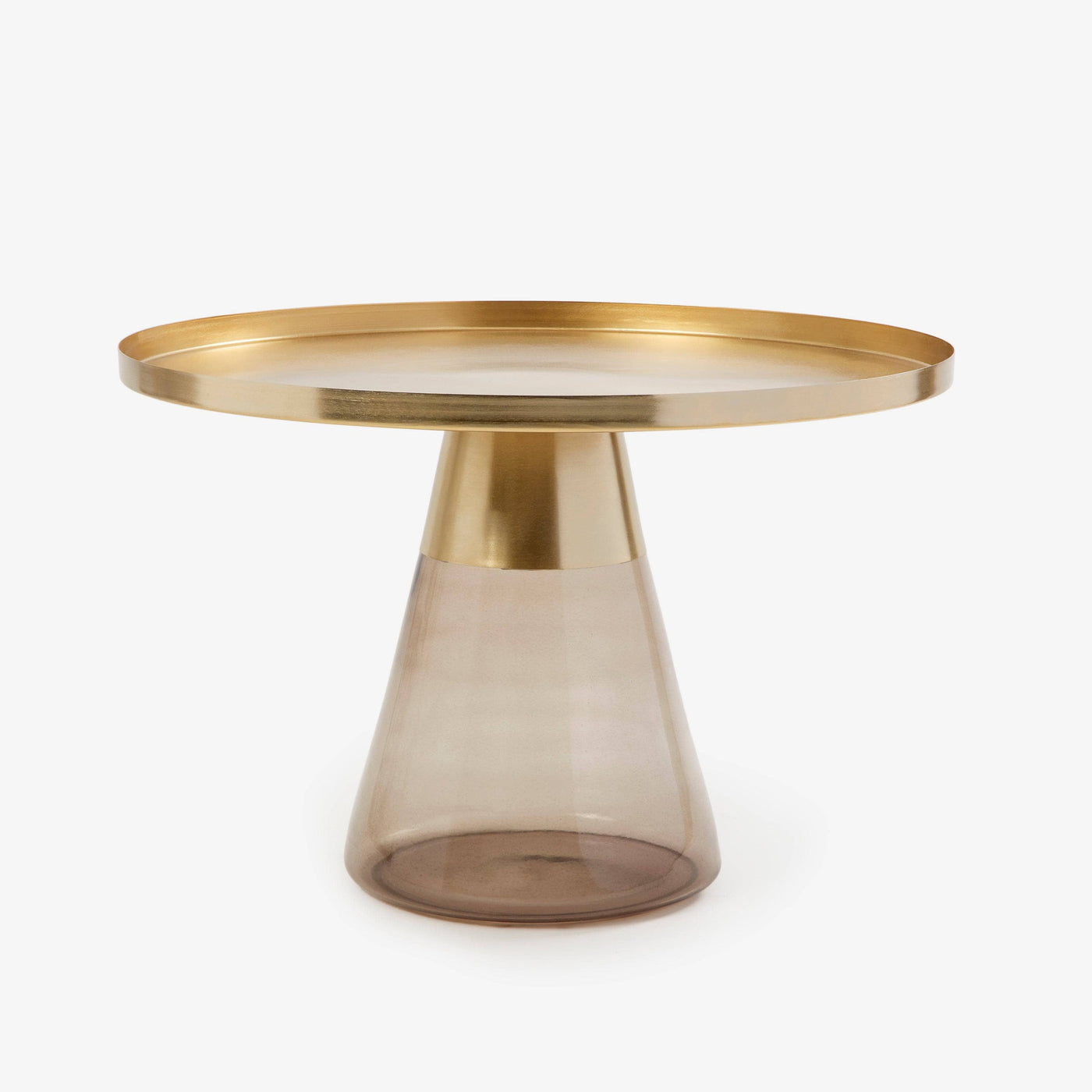 Volare Glass Coffee Table, Charcoal - 1