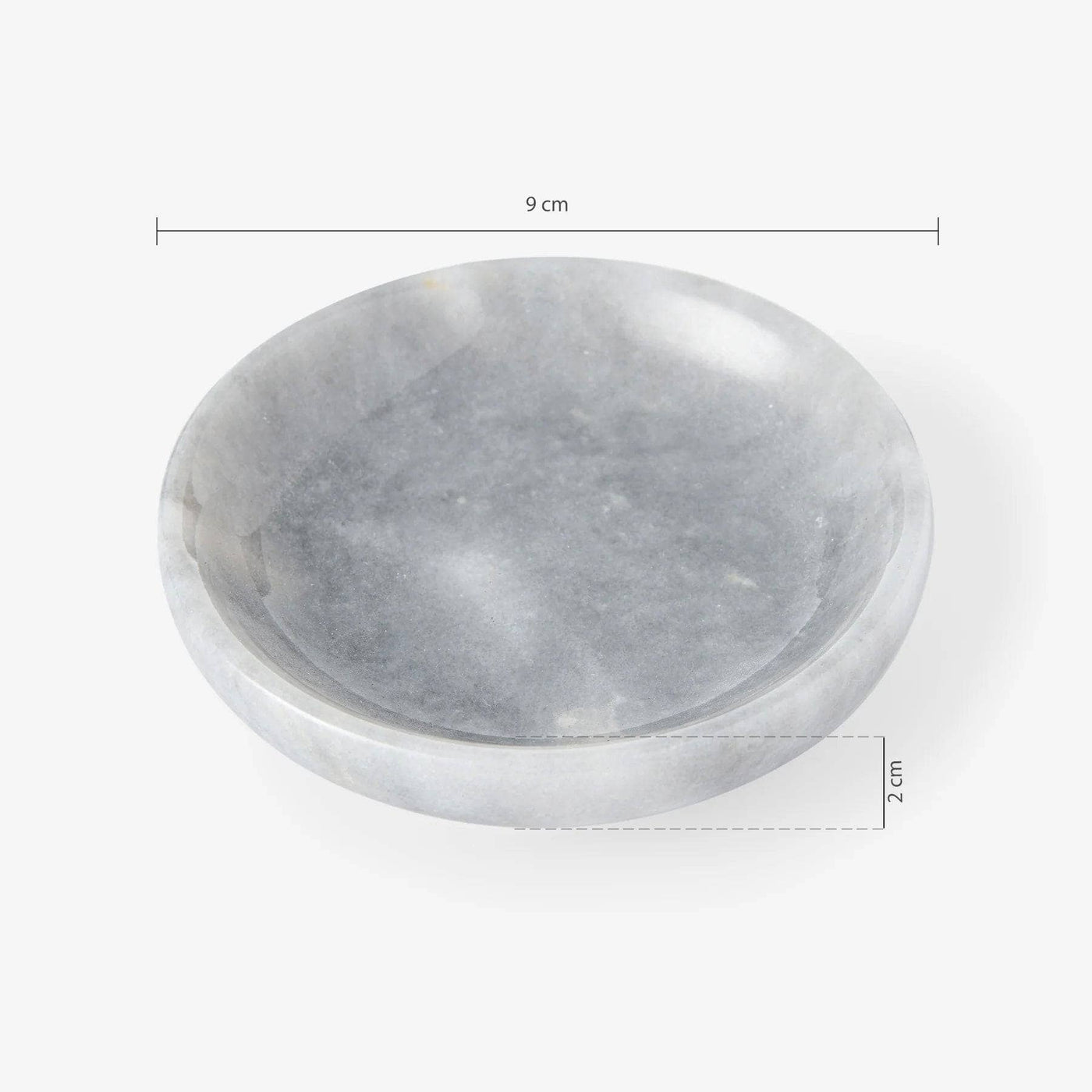 Macerari Marble Soap Dish, Grey Bathroom Accessories sazy.com