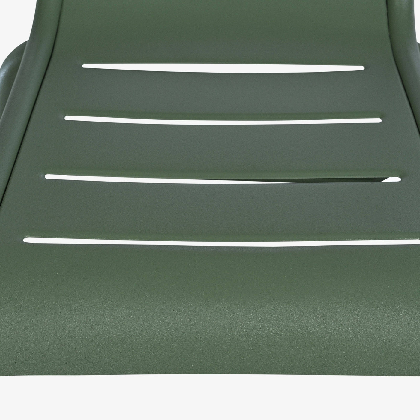Rosta Stackable Aluminium Garden Chair, Olive Green Garden Chairs sazy.com