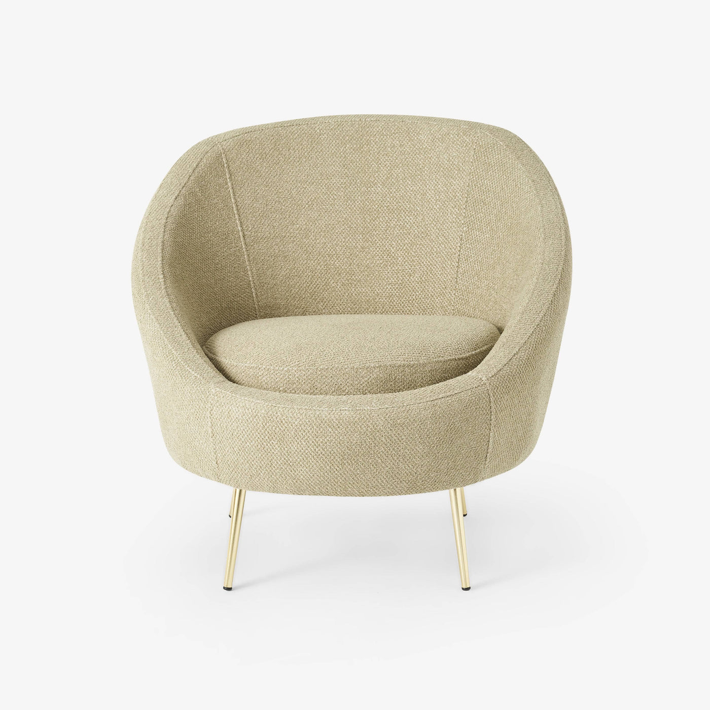 Cotton Armchair, Green - 1