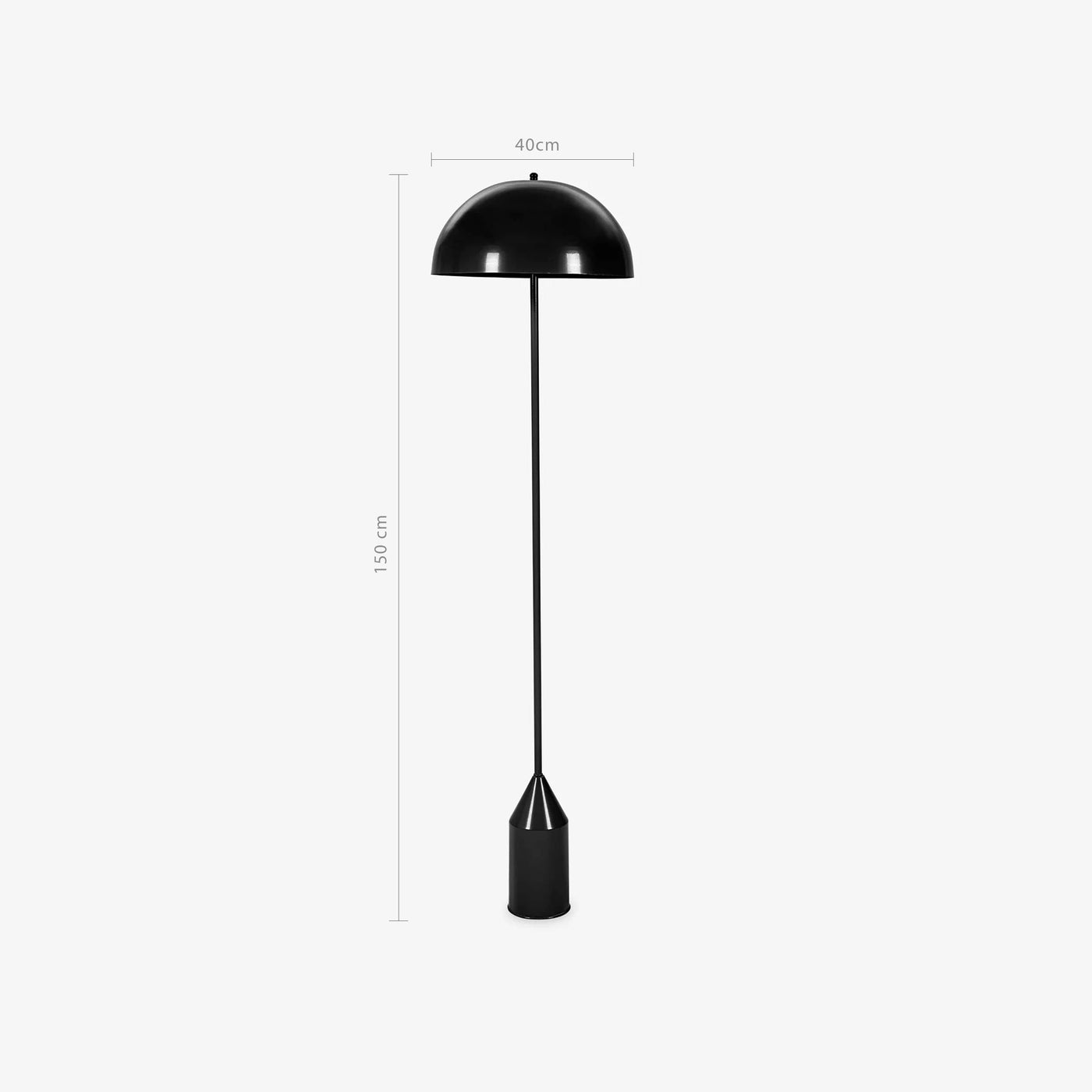 Leia Floor Lamp, Black - 7