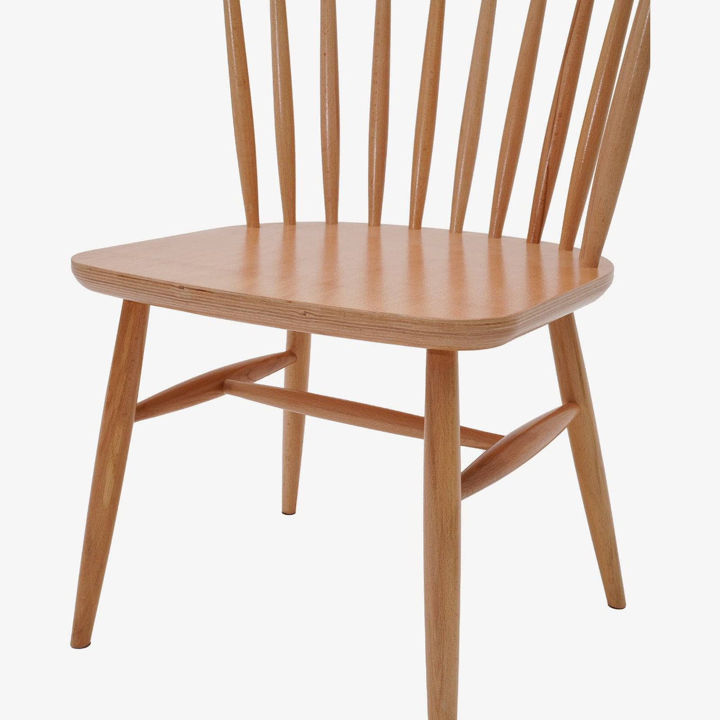 Beecher Curved Back Dining Chair, Wood - 4