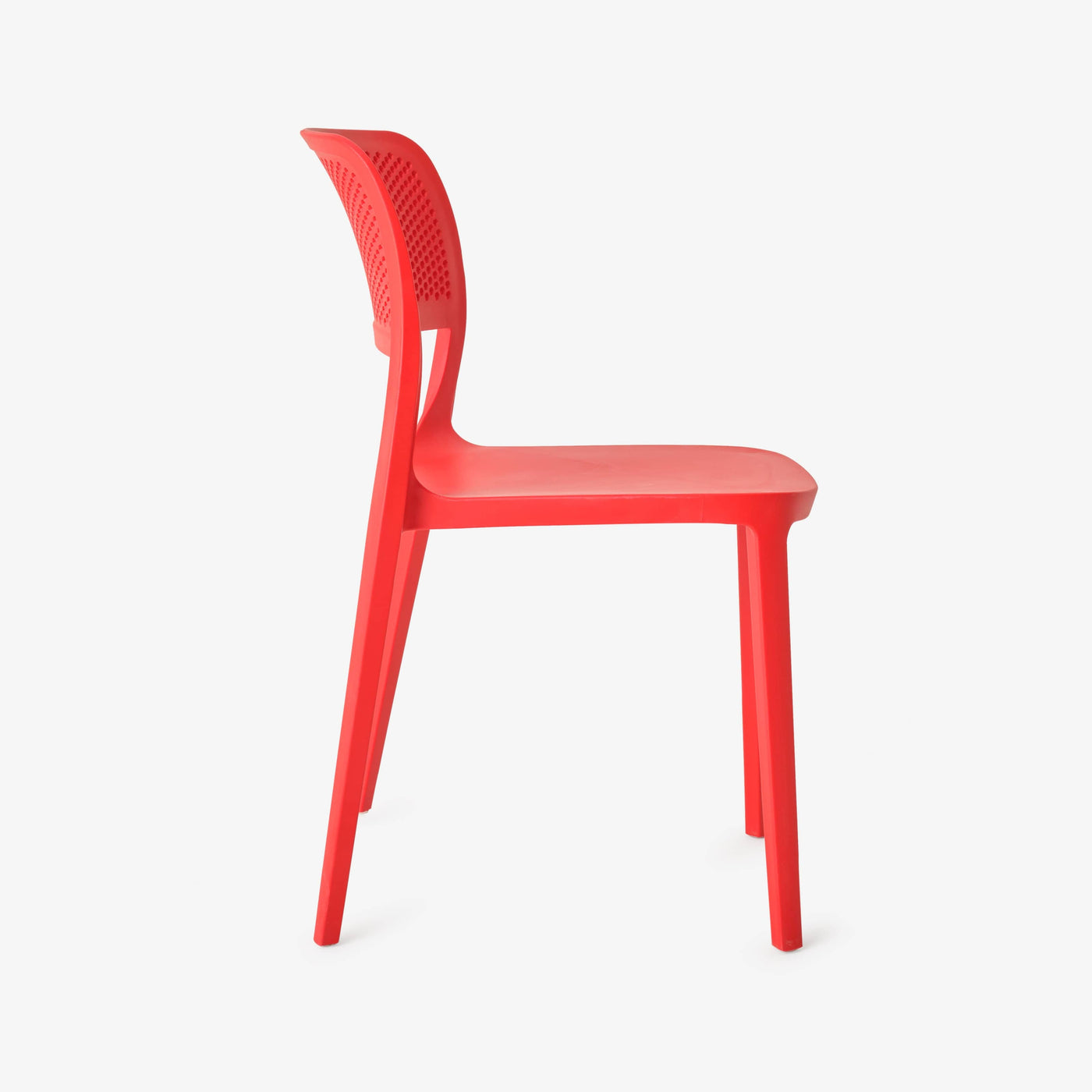 Siena Fiberglass Garden Chair, Red - 3
