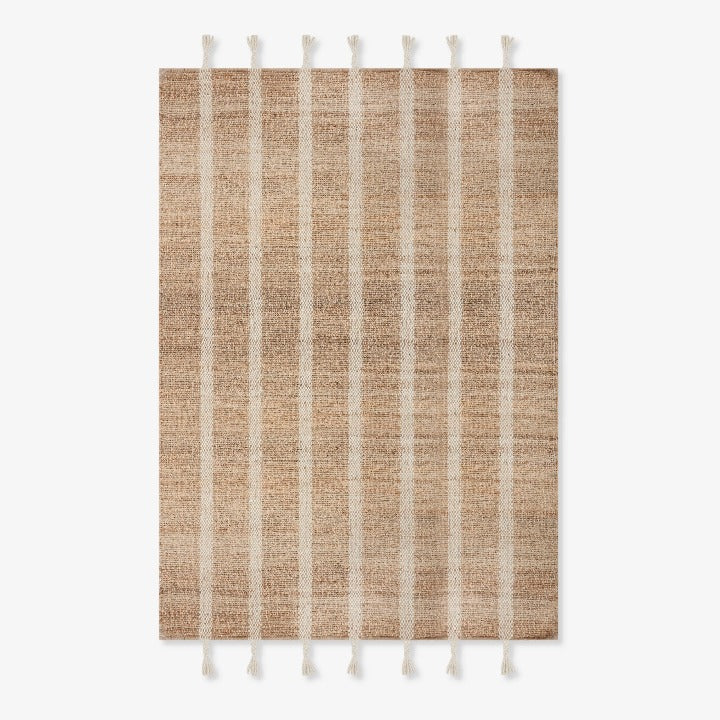 Vitava Rug, Ivory-Natural Modern Rugs sazy.com