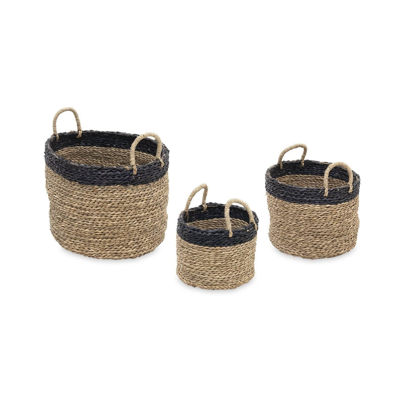 Norman Seagrass Basket, Natural, M - 2