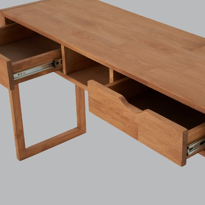 Suko Compact Desk, Natural Desks sazy.com