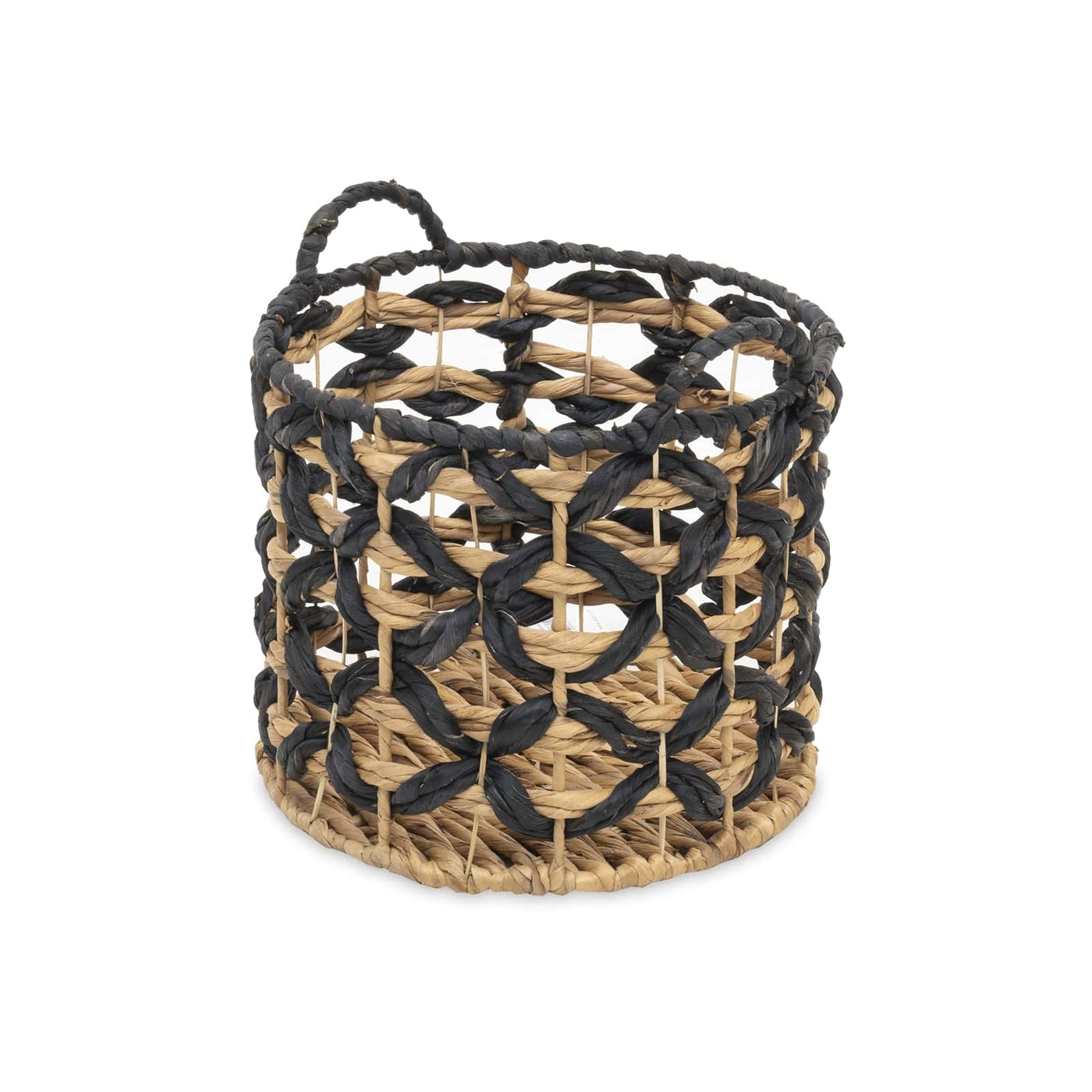 Catherine Water Hyacinth Basket, Natural, M Baskets sazy.com