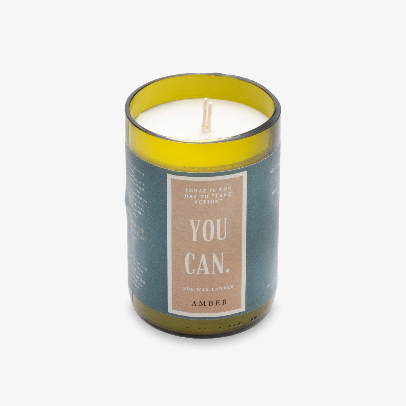 You Can Soy Wax Candle, Amber, 285 g Candles sazy.com