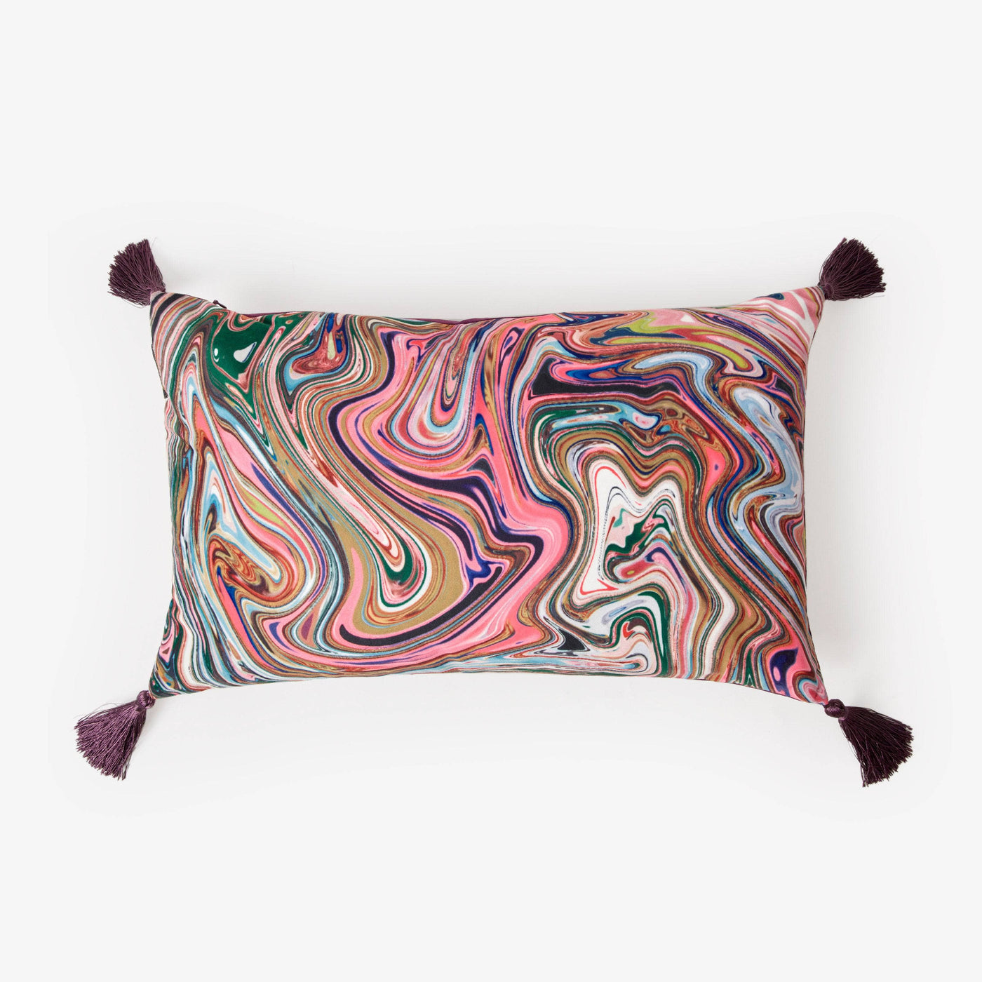 Lava Marble Cushion, Multicoloured, 30x50 cm Cushions sazy.com
