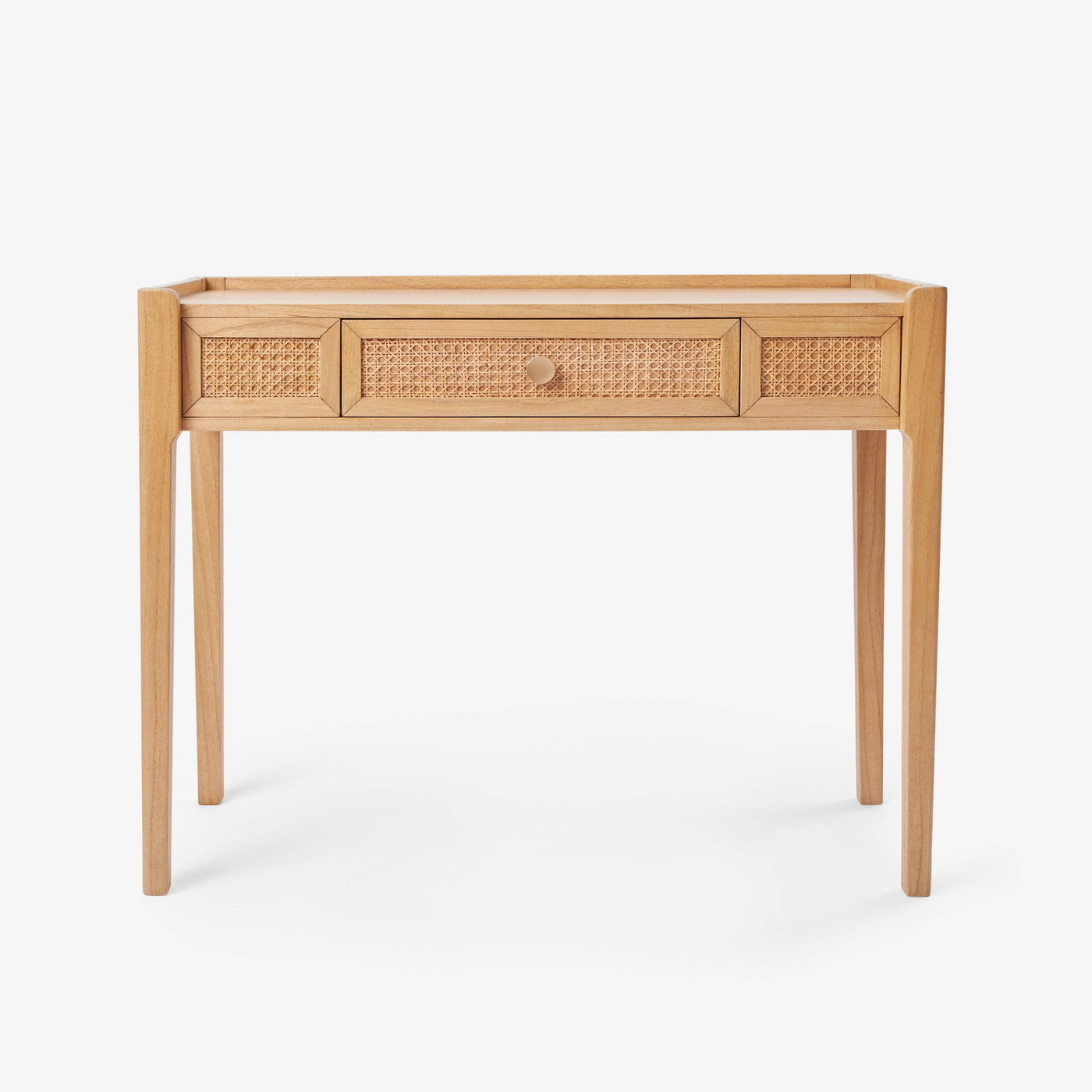 Letto Rattan Dressing Table, Wood Console Tables sazy.com