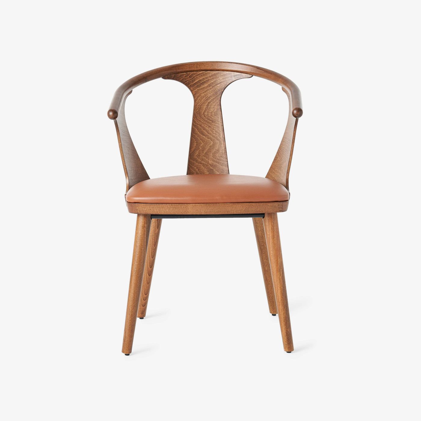 Dolce Armchair, Walnut - Tan 1