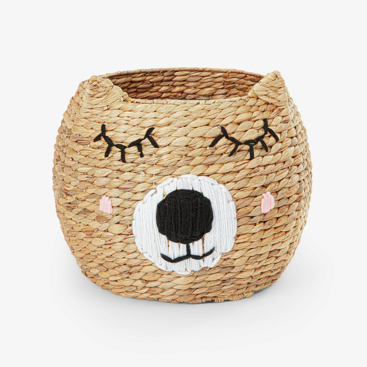 Teddy Toy Basket, Natural 1